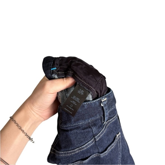 Nili Lotan Dark Blue Flare Jeans - Picture 10 of 11